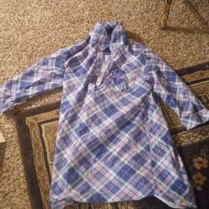 Joe Boxer Long Flannel Shirt